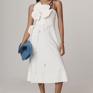 FARM Rio Garden Garden Sleeveless Midi Dress